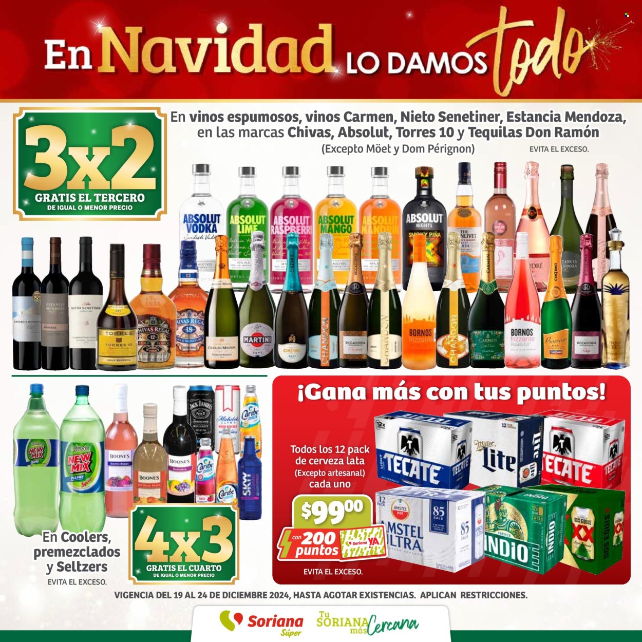 Catálogo Soriana Súper - 19.12.2024 - 24.12.2024. Página 1