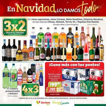 Folleto actual Soriana Súper - 19.12.2024 - 24.12.2024.