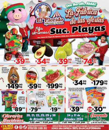 Folleto actual El Florido - 20.12.2024 - 26.12.2024.