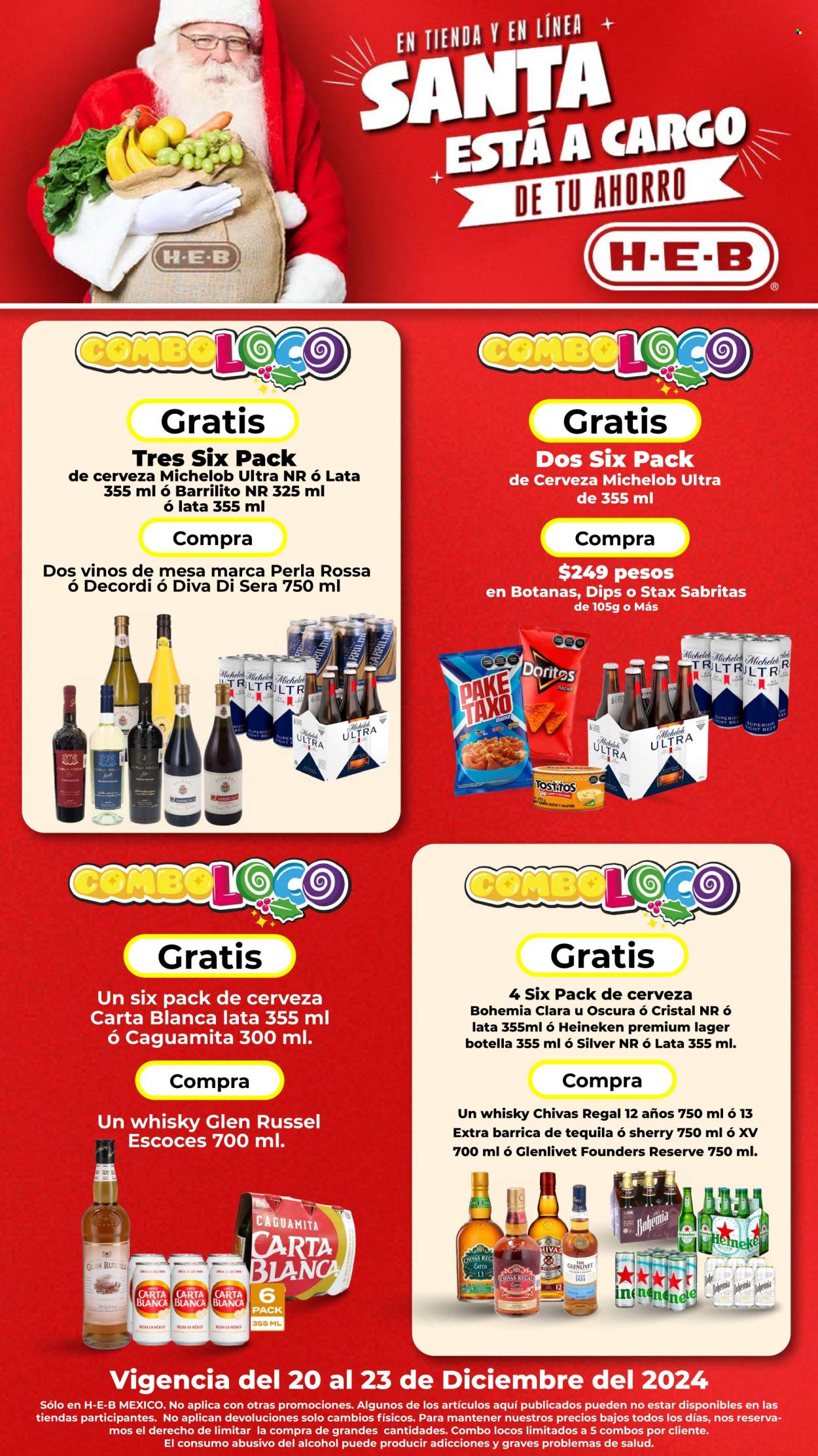 Catálogo H-E-B - 20.12.2024 - 23.12.2024. Página 1
