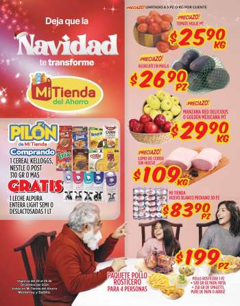 Folleto actual Mi Tienda de Ahorro - 24.12.2024 - 26.12.2024.