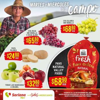 Folleto actual Soriana Híper - 24.12.2024 - 25.12.2024.