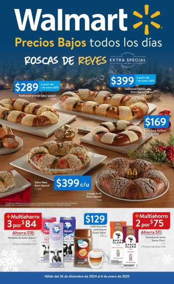 Folleto actual Walmart - 26.12.2024 - 6.1.2025.