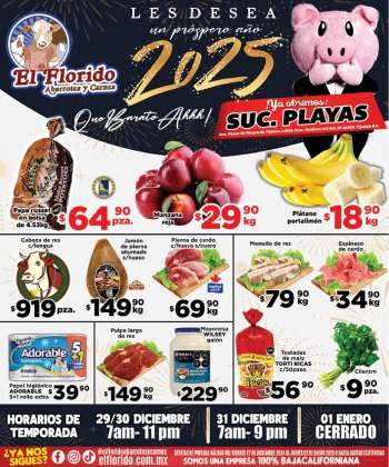 Folleto actual El Florido - 27.12.2024 - 2.1.2025.