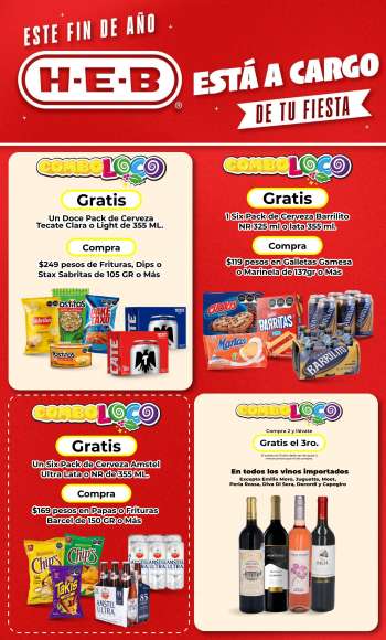 Folleto actual H-E-B - 31.12.2024 - 2.1.2025.