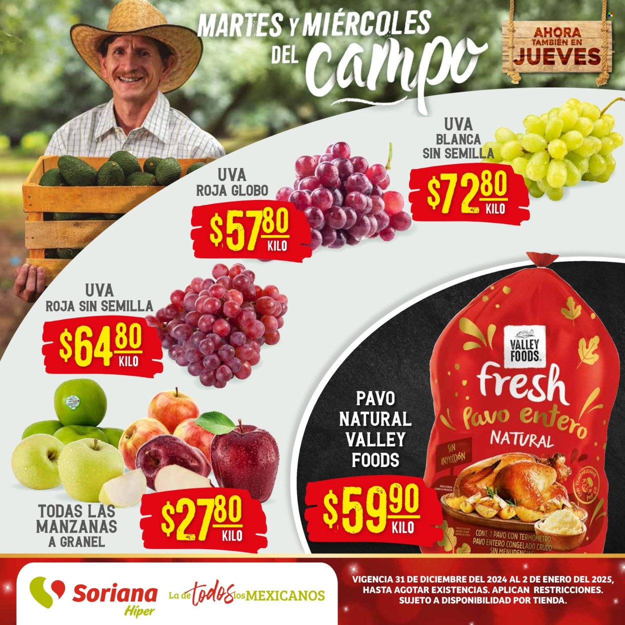 Catálogo Soriana Híper - 31.12.2024 - 2.1.2025. Página 1