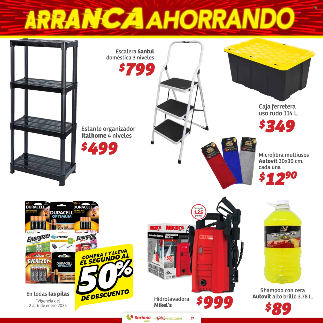 Catálogo Soriana Híper - 2.1.2025 - 8.1.2025. Página 37