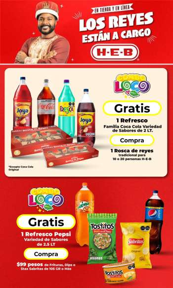Folleto actual H-E-B - 3.1.2025 - 6.1.2025.
