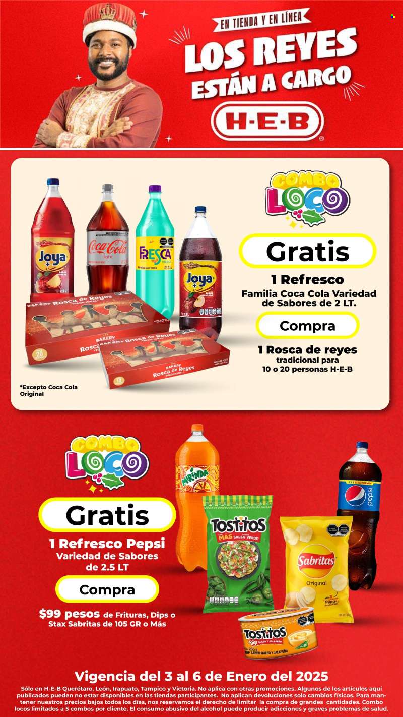 Folleto actual H-E-B - 3.1.2025 - 6.1.2025.