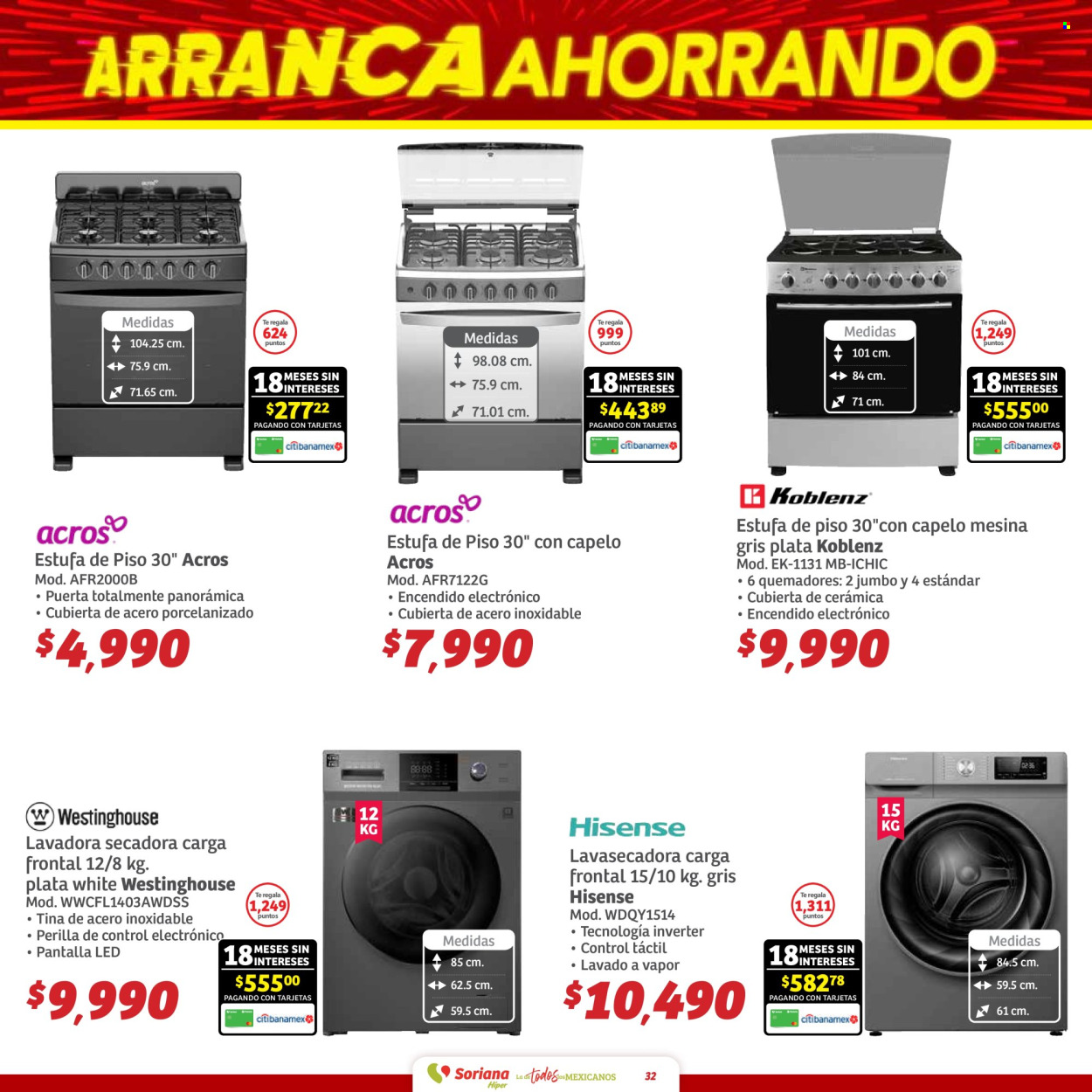 Catálogo Soriana Híper - 9.1.2025 - 29.1.2025. Página 32