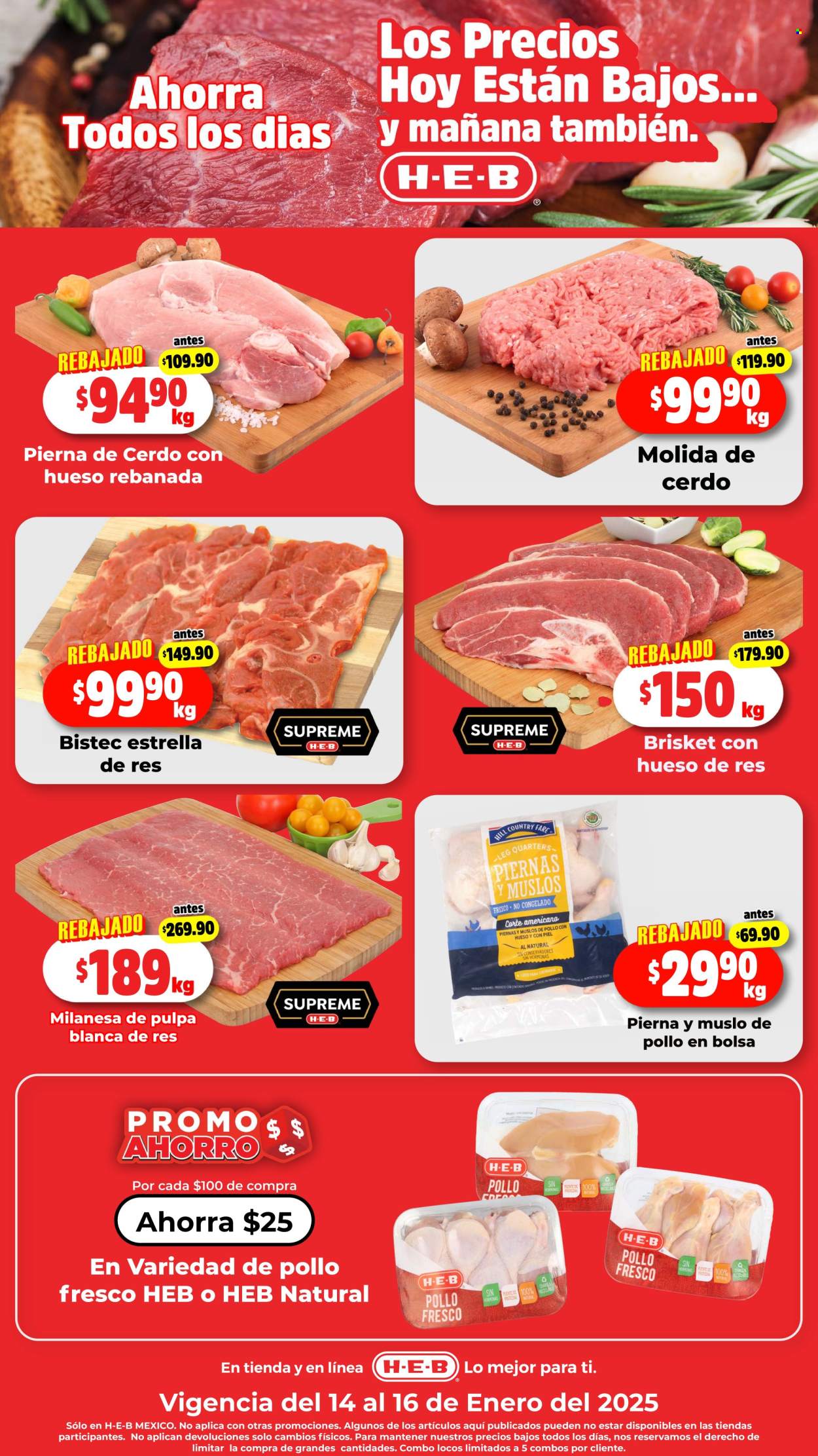 Catálogo H-E-B - 14.1.2025 - 16.1.2025. Página 1