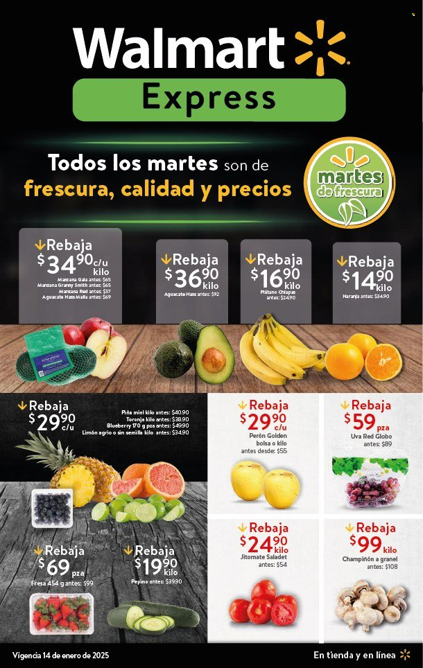 Catálogo Walmart Express - 14.1.2025 - 14.1.2025. Página 1