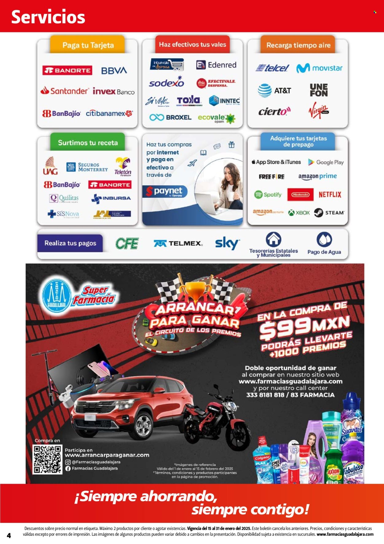 Catálogo Farmacias Guadalajara - 15.1.2025 - 31.1.2025. Página 4