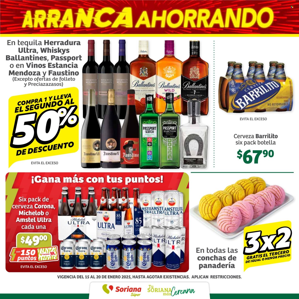 Catálogo Soriana Súper - 15.1.2025 - 20.1.2025. Página 1