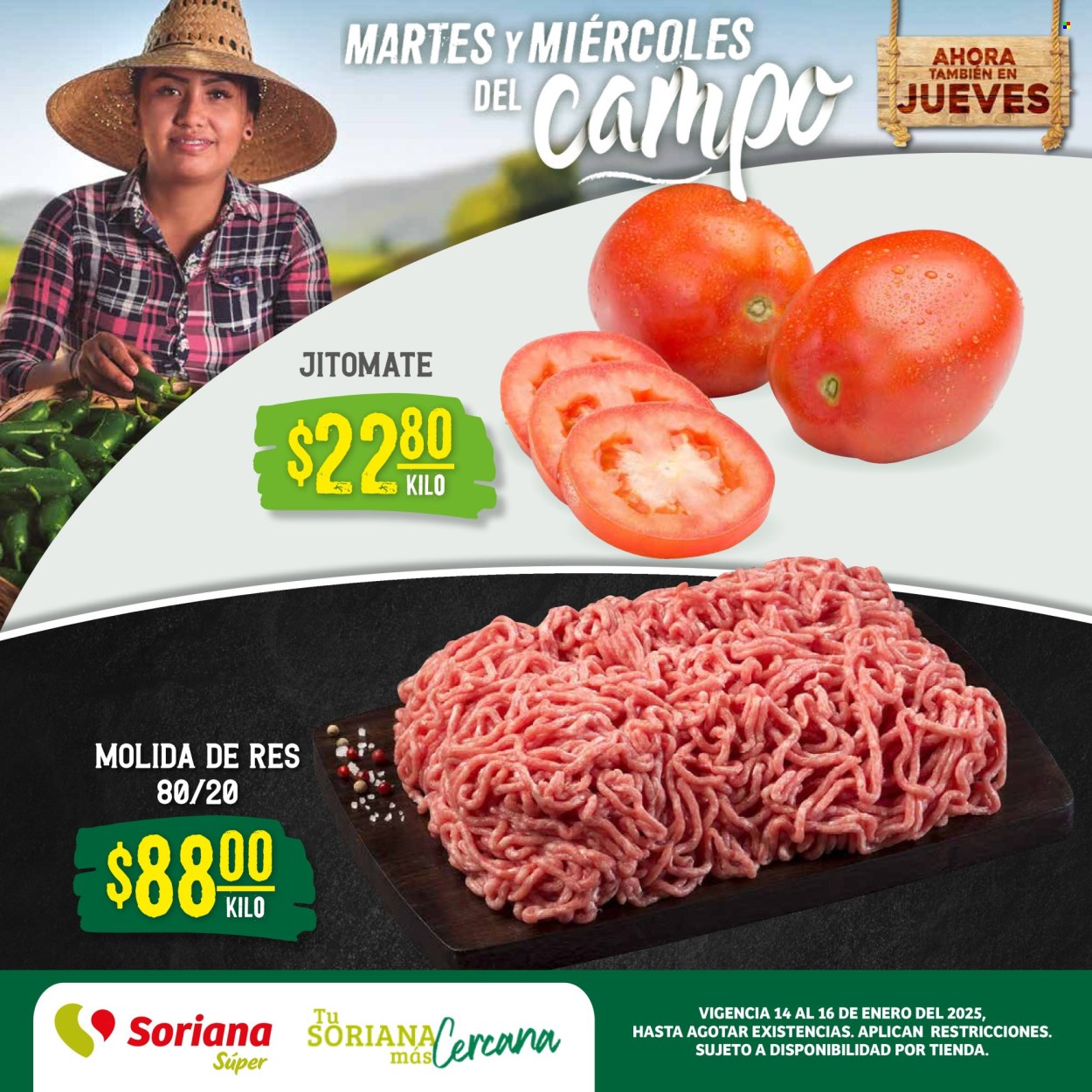 Catálogo Soriana Súper - 14.1.2025 - 16.1.2025. Página 1