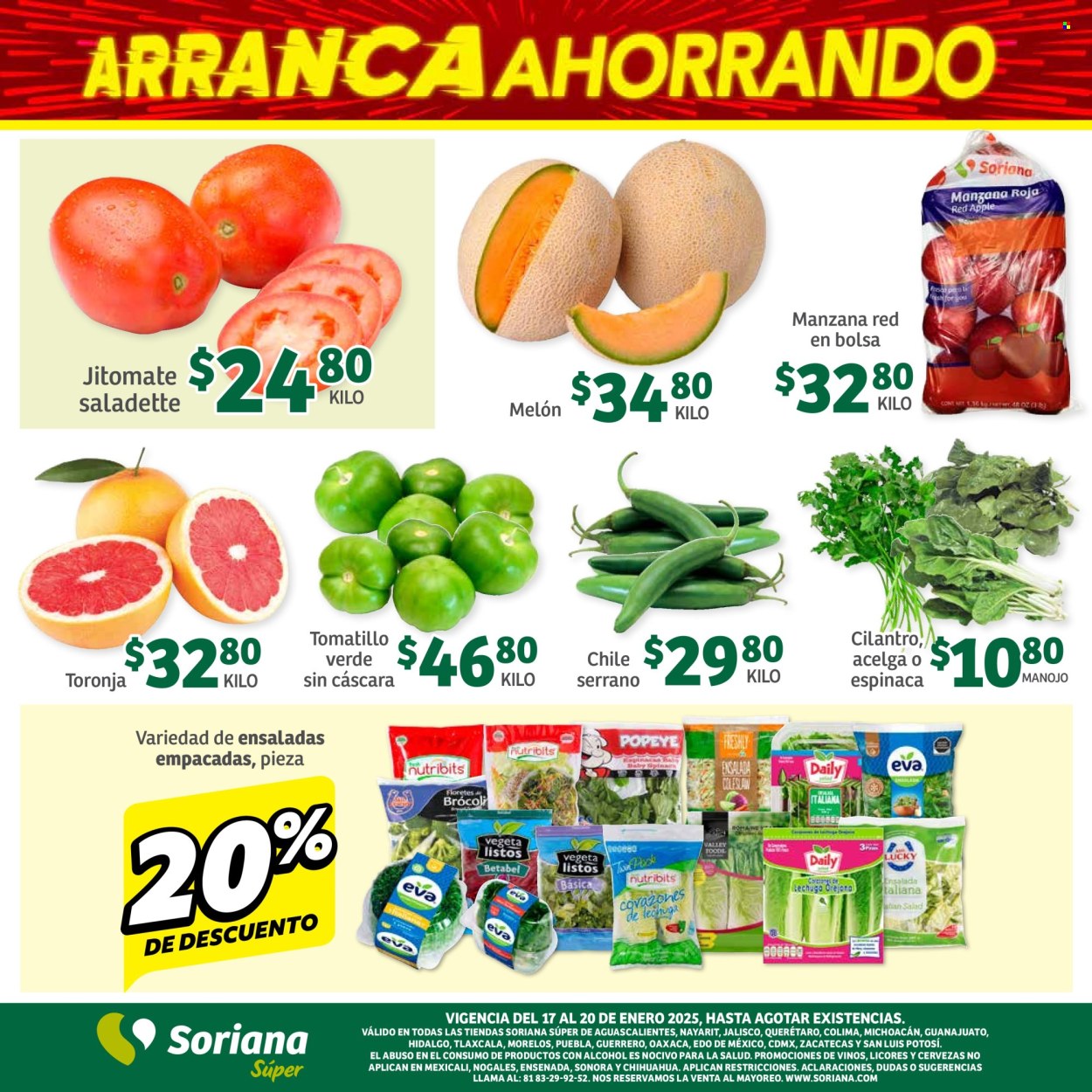 Catálogo Soriana Súper - 17.1.2025 - 20.1.2025. Página 10