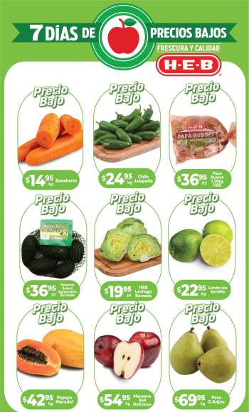 Folleto actual H-E-B - 21.1.2025 - 27.1.2025.