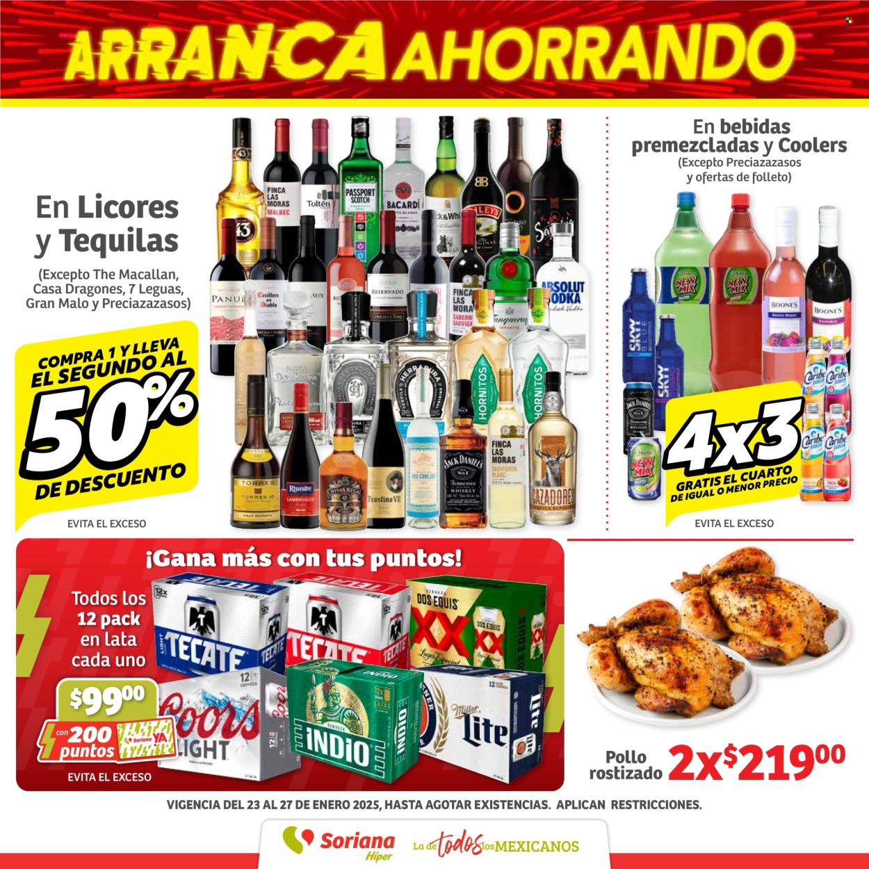 Catálogo Soriana Híper - 23.1.2025 - 27.1.2025. Página 1
