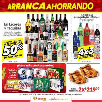 Folleto actual Soriana Híper - 23.1.2025 - 27.1.2025.