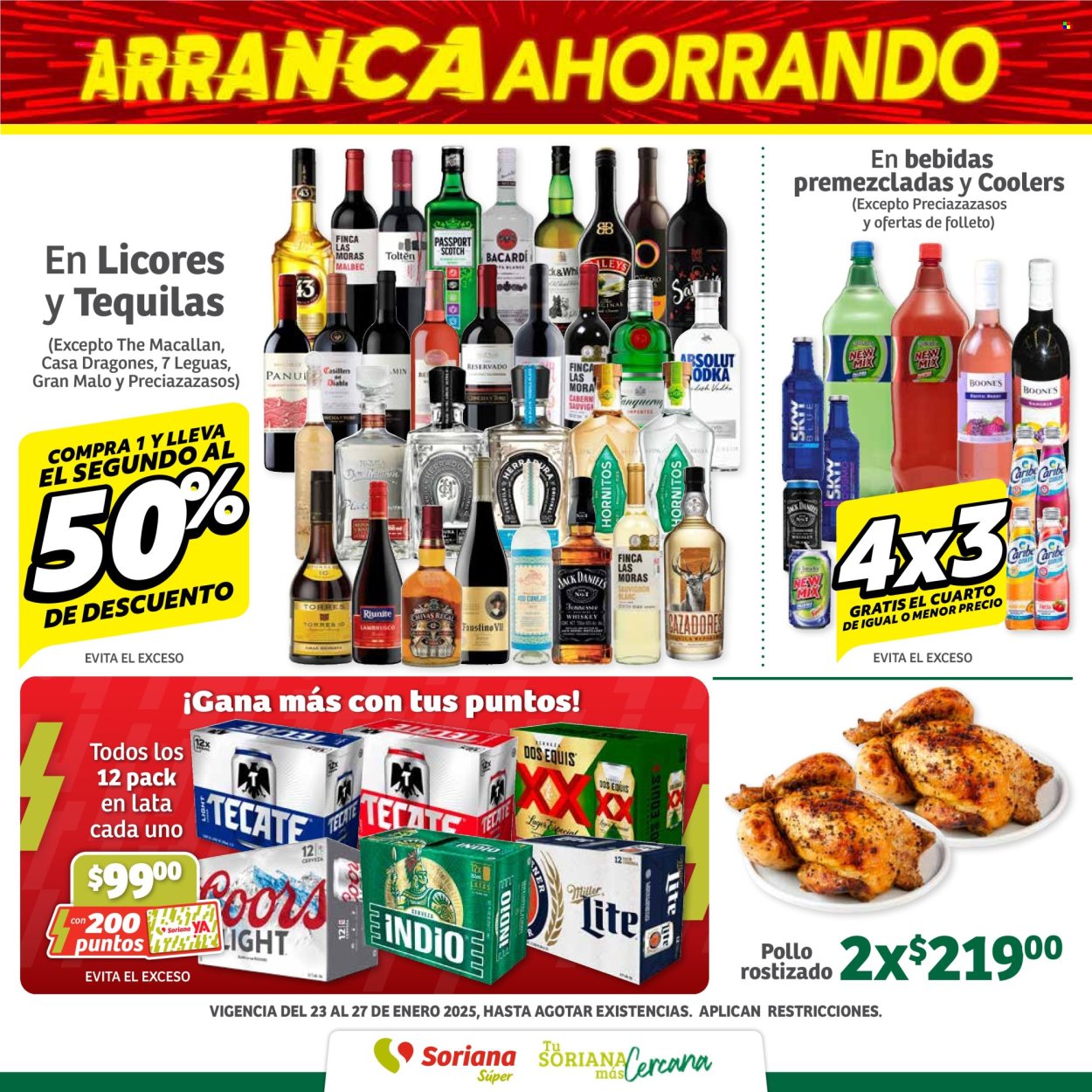 Catálogo Soriana Súper - 23.1.2025 - 27.1.2025. Página 1