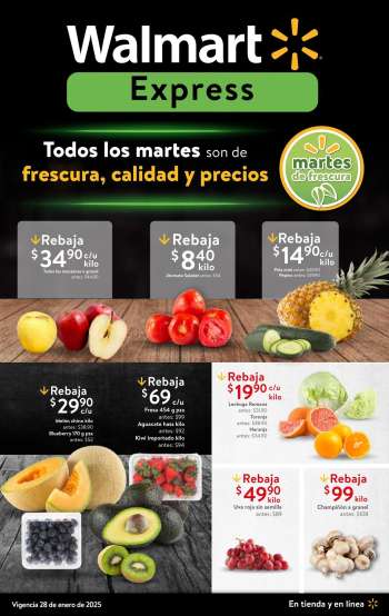 Folleto actual Walmart Express - 28.1.2025 - 28.1.2025.