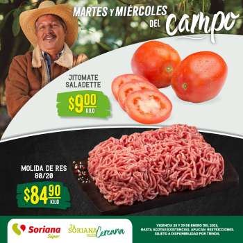 Folleto actual Soriana Súper - 28.1.2025 - 29.1.2025.