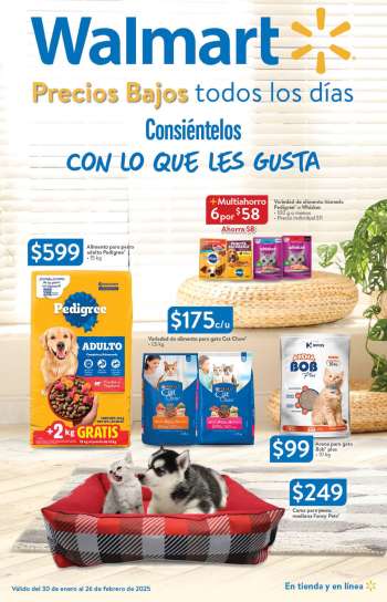 Folleto actual Walmart - 30.1.2025 - 26.2.2025.
