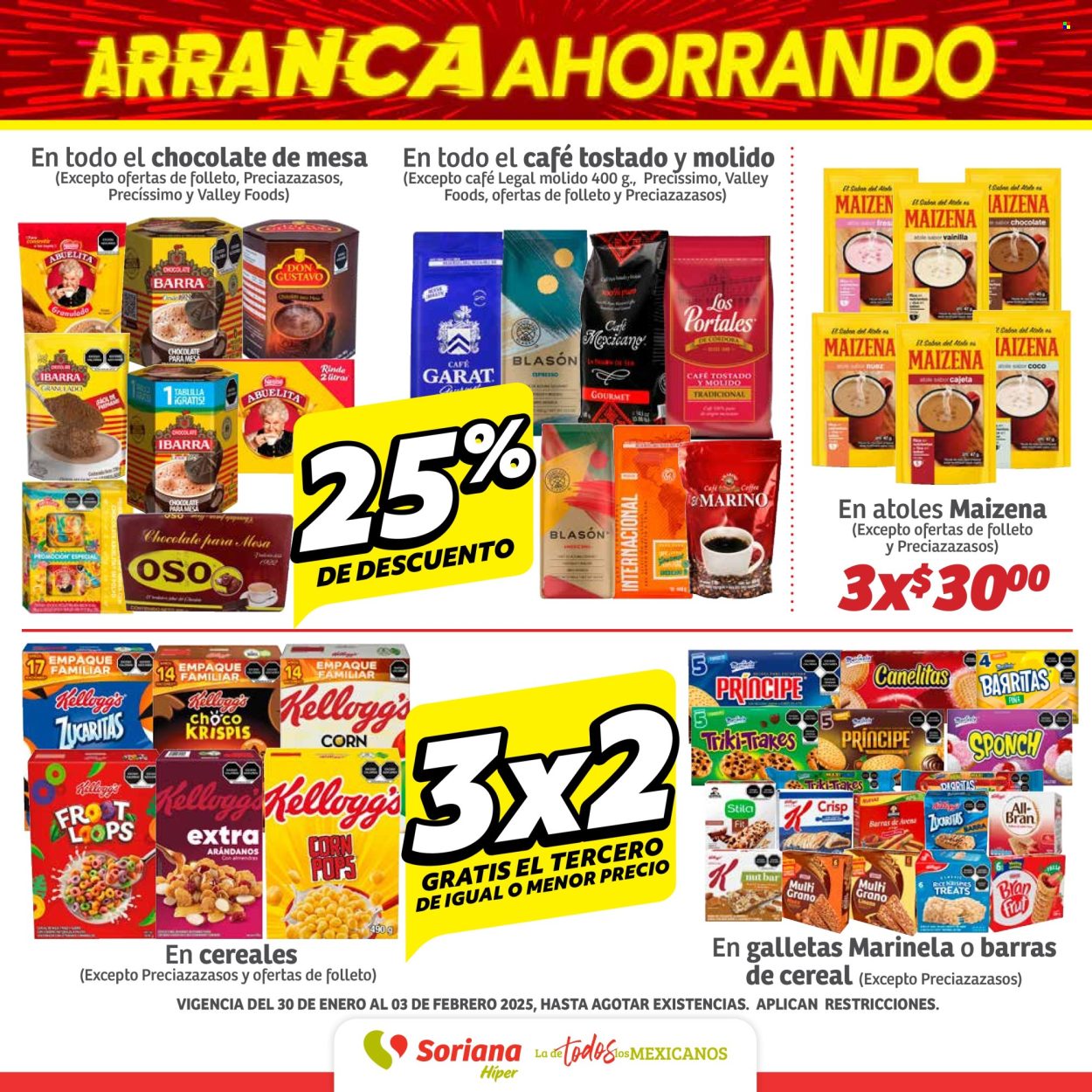 Catálogo Soriana Híper - 30.1.2025 - 3.2.2025. Página 1