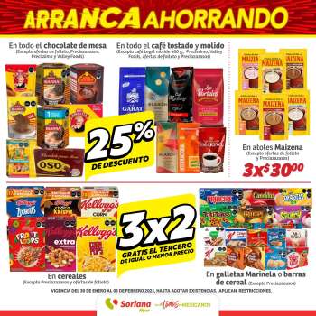 Folleto actual Soriana Híper - 30.1.2025 - 3.2.2025.