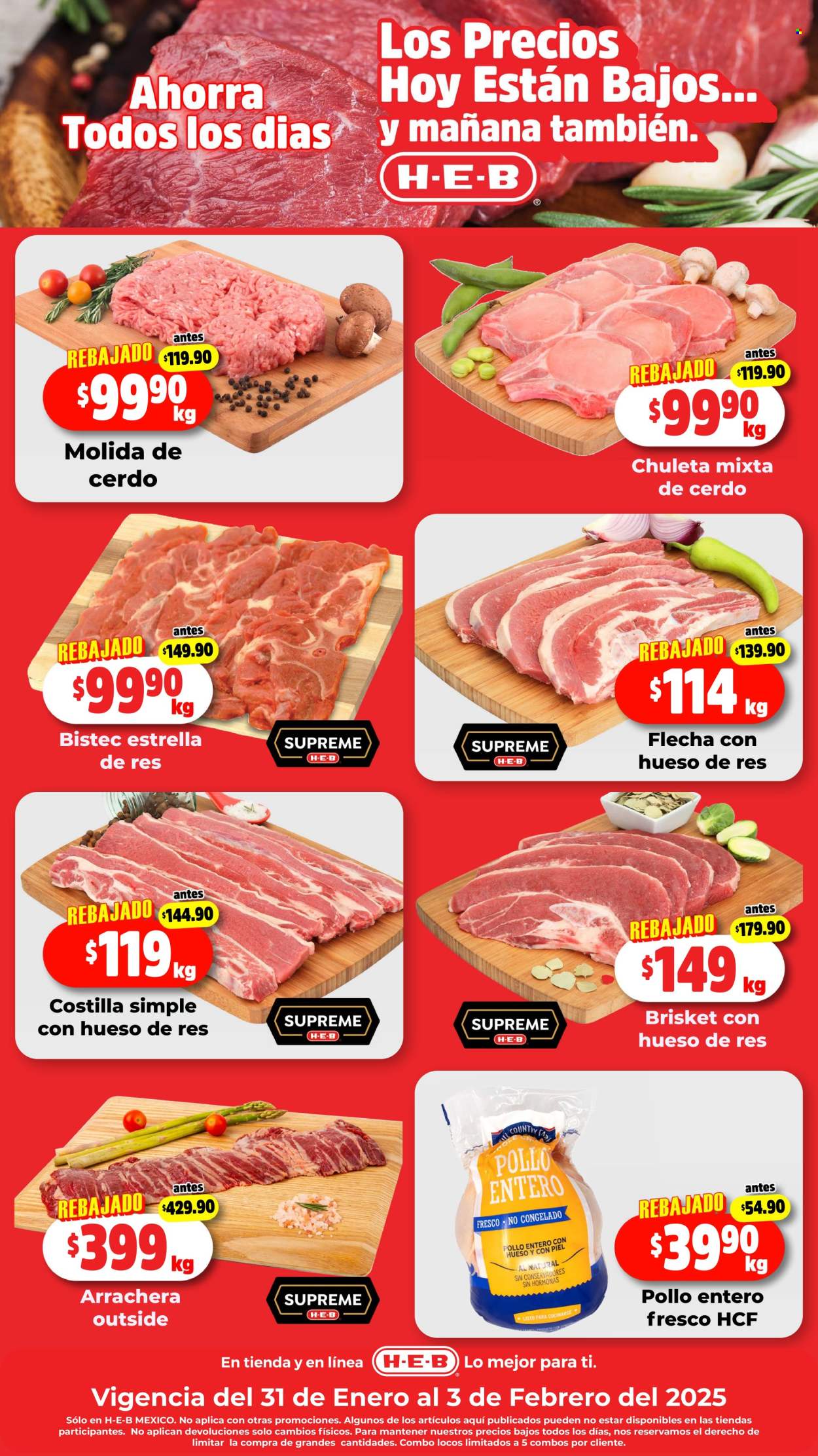 Catálogo H-E-B - 31.1.2025 - 3.2.2025. Página 1