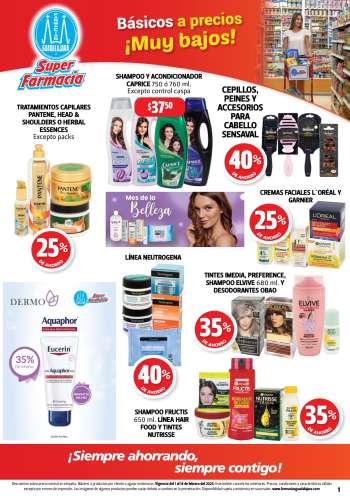 Folleto actual Farmacias Guadalajara - 1.2.2025 - 14.2.2025.