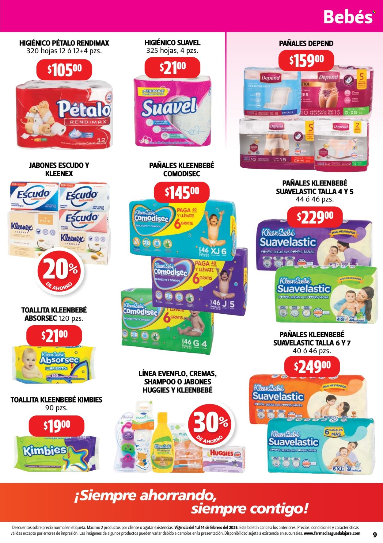 Catálogo Farmacias Guadalajara - 1.2.2025 - 14.2.2025. Página 9