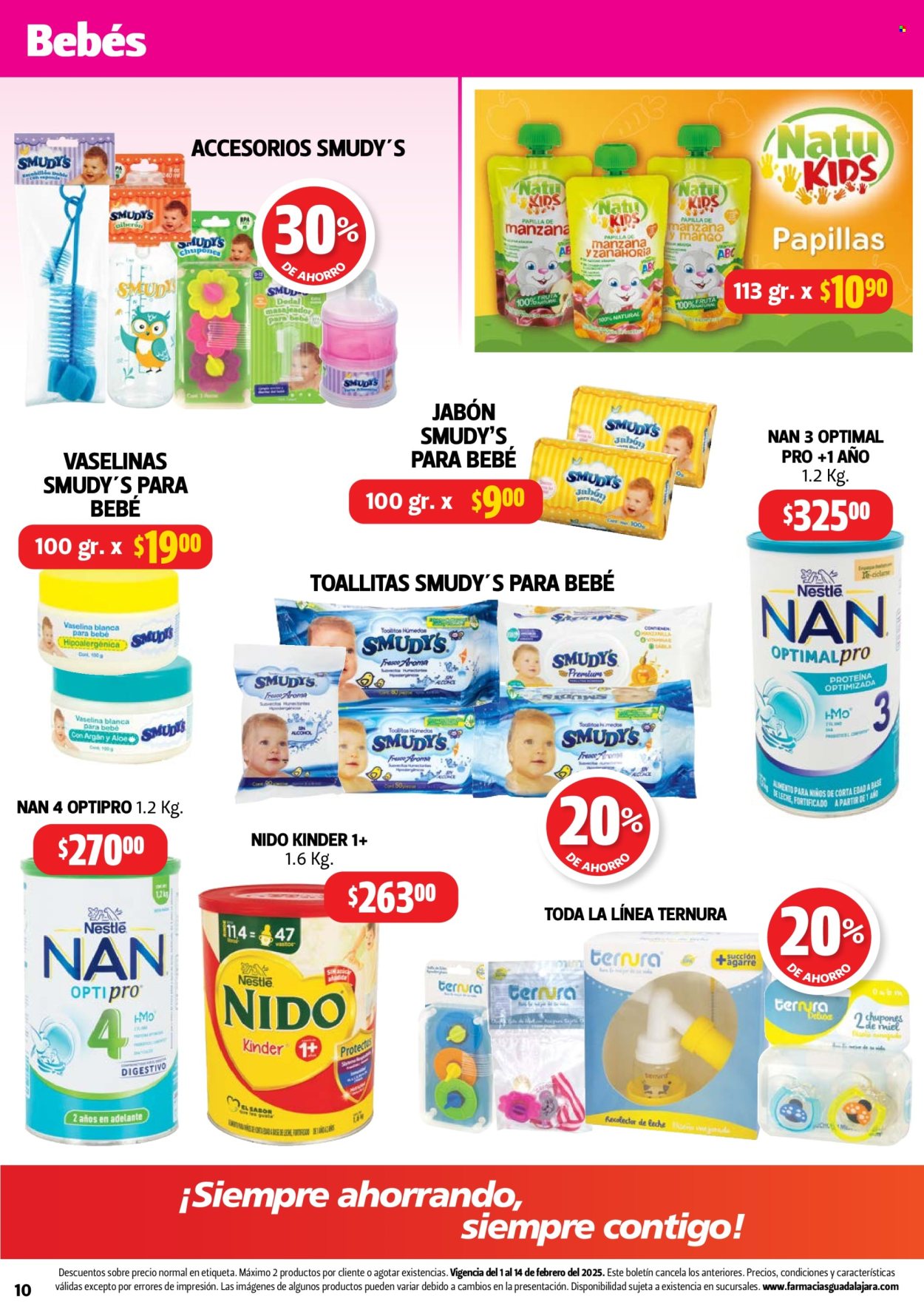 Catálogo Farmacias Guadalajara - 1.2.2025 - 14.2.2025. Página 10