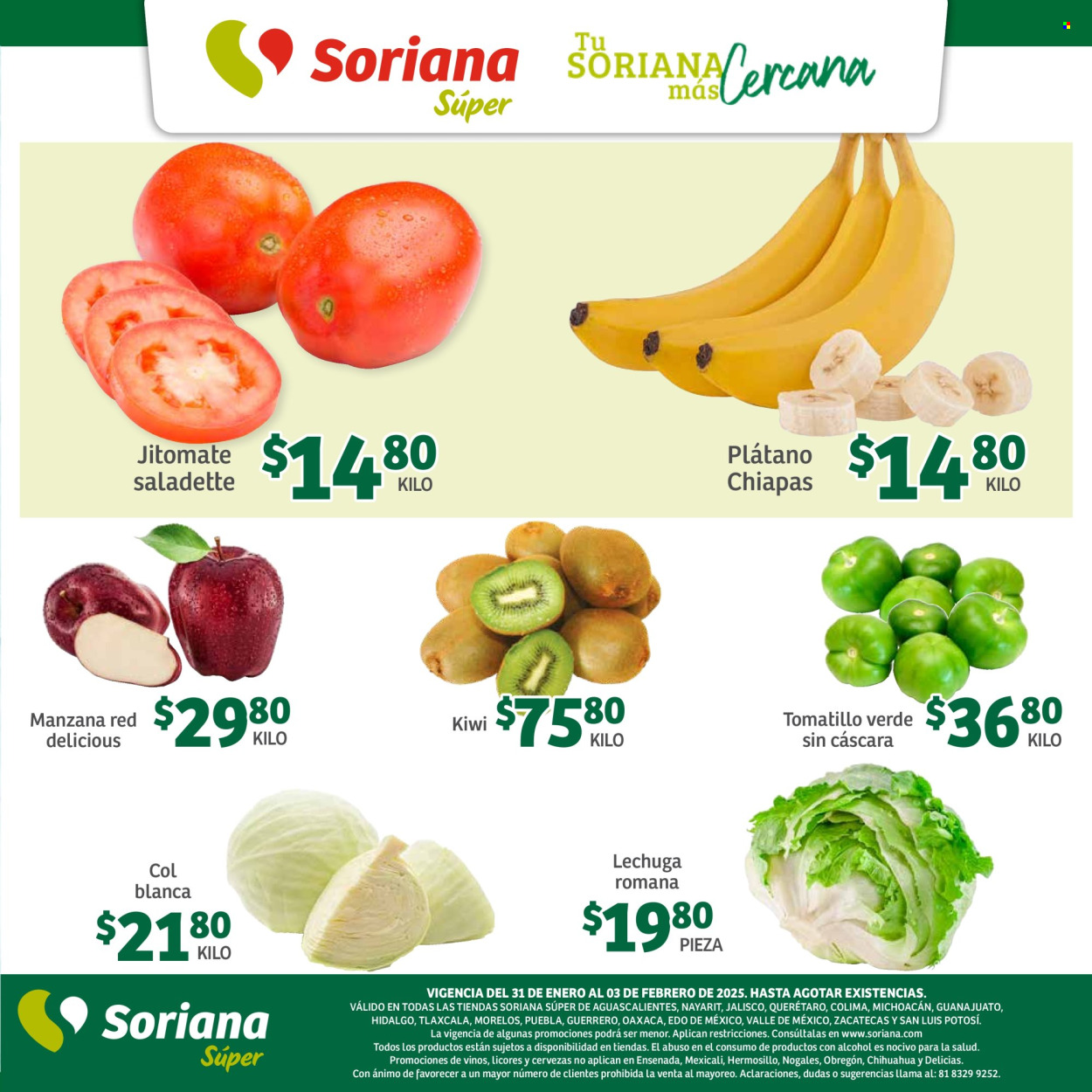 Catálogo Soriana Súper - 31.1.2025 - 3.2.2025. Página 7