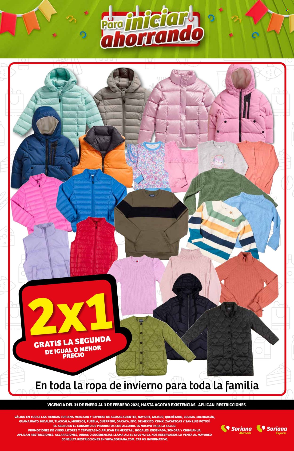 Catálogo Soriana - 31.1.2025 - 3.2.2025. Página 11