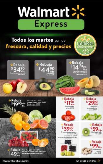Folleto actual Walmart Express - 4.2.2025 - 4.2.2025.
