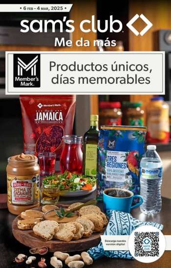 Folleto actual Sam's Club - 6.2.2025 - 4.3.2025.