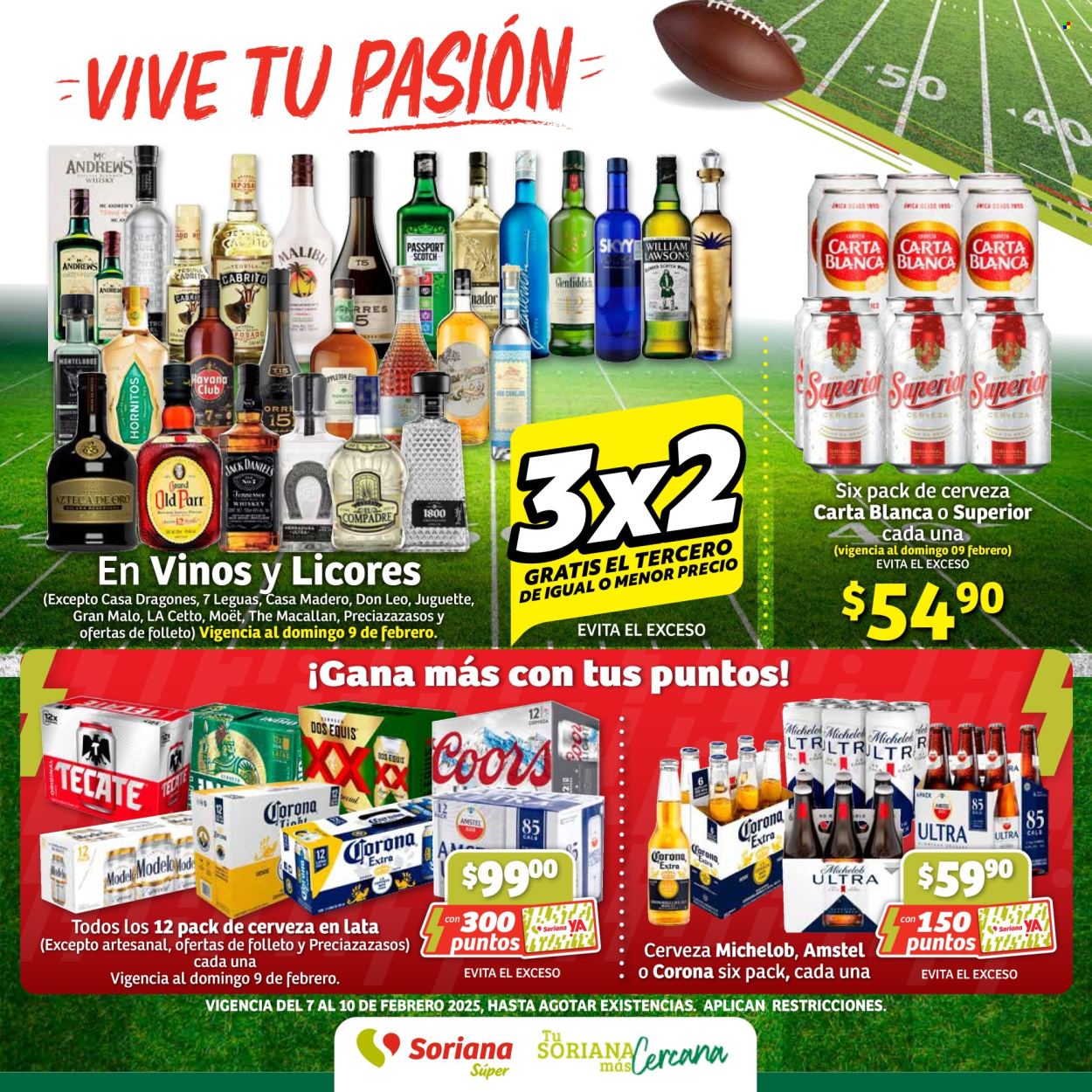 Catálogo Soriana Súper - 7.2.2025 - 10.2.2025. Página 1