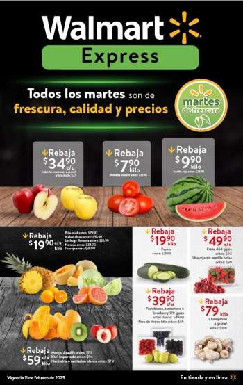 Folleto actual Walmart Express - 11.2.2025 - 11.2.2025.