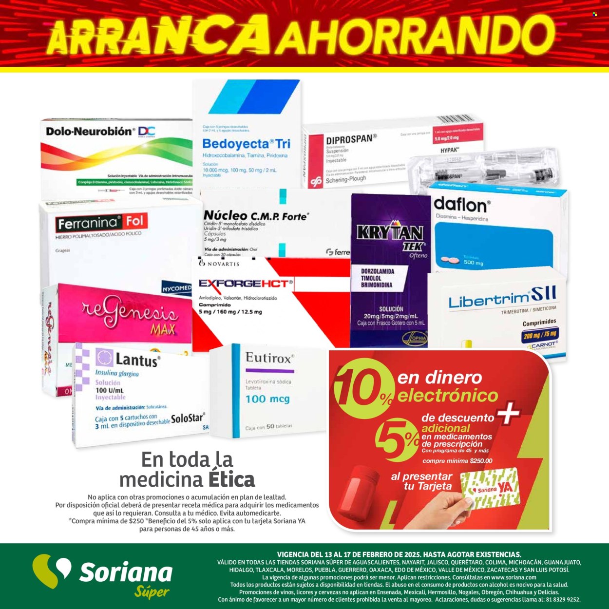 Catálogo Soriana Súper - 13.2.2025 - 17.2.2025. Página 6