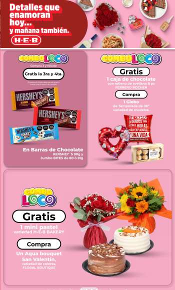 Folleto actual H-E-B - 14.2.2025 - 17.2.2025.