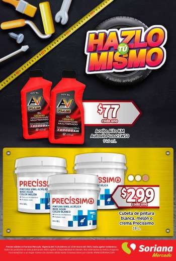 Folleto actual Soriana Mercado - 14.2.2025 - 12.3.2025.