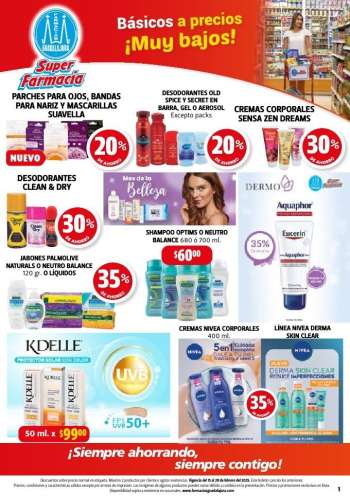 Folleto actual Farmacias Guadalajara - 15.2.2025 - 28.2.2025.