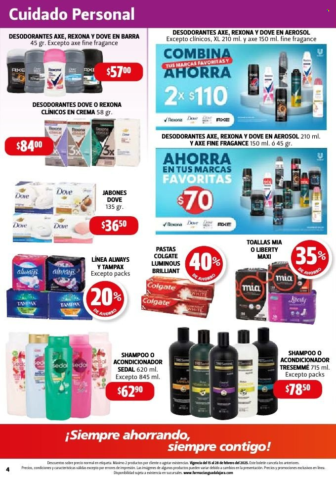 Catálogo Farmacias Guadalajara - 15.2.2025 - 28.2.2025. Página 4