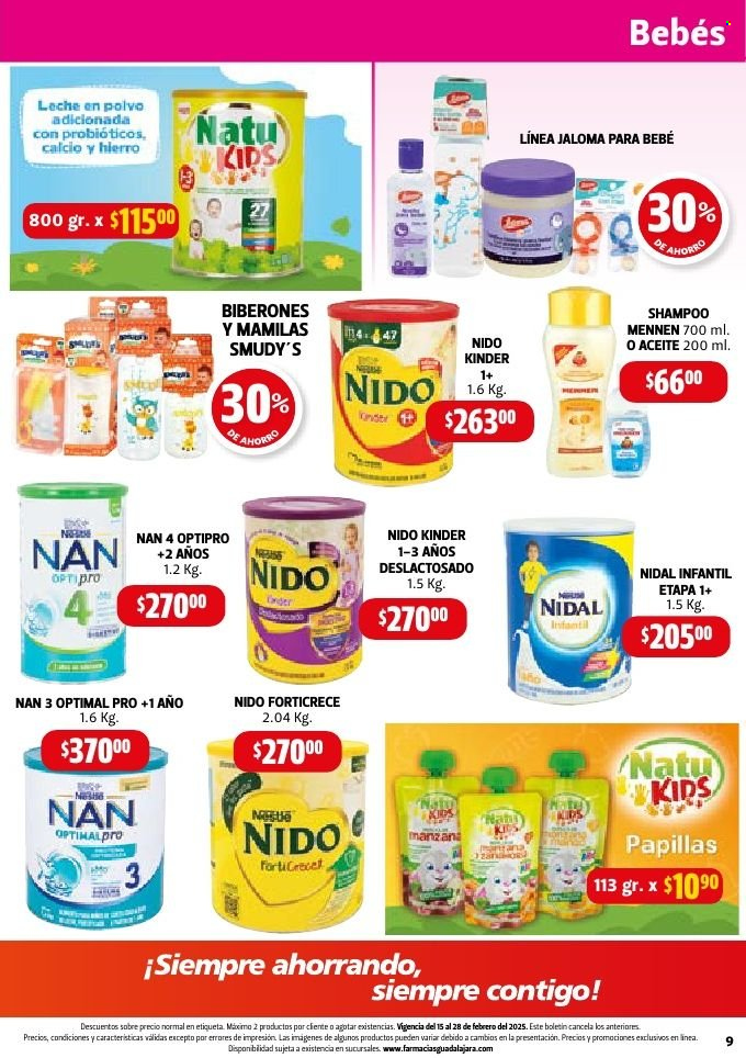 Catálogo Farmacias Guadalajara - 15.2.2025 - 28.2.2025. Página 9