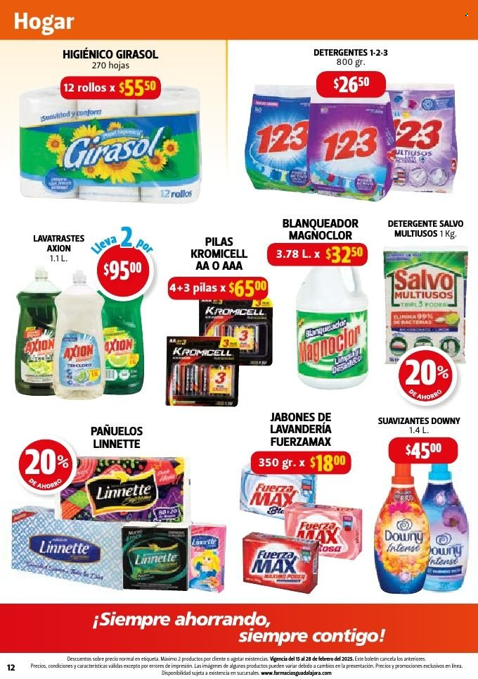Catálogo Farmacias Guadalajara - 15.2.2025 - 28.2.2025. Página 12