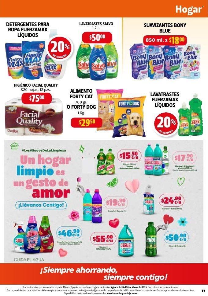 Catálogo Farmacias Guadalajara - 15.2.2025 - 28.2.2025. Página 13