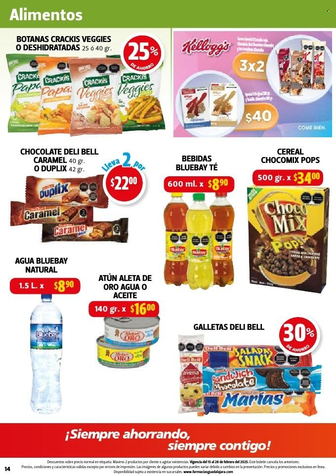 Catálogo Farmacias Guadalajara - 15.2.2025 - 28.2.2025. Página 14
