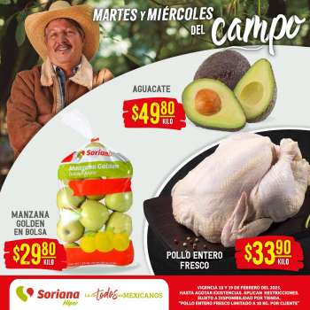Folleto actual Soriana Híper - 18.2.2025 - 19.2.2025.