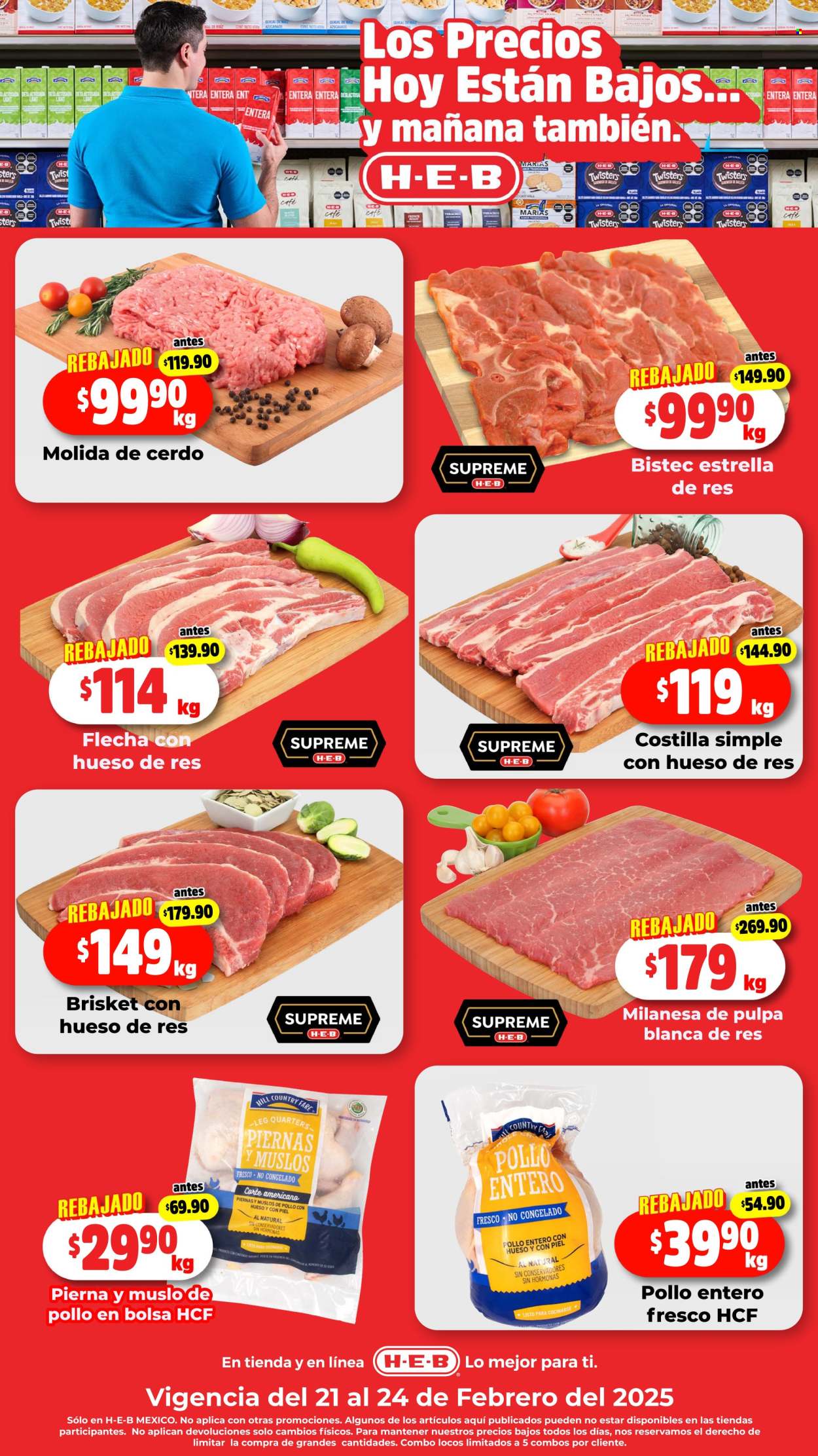 Catálogo H-E-B - 21.2.2025 - 24.2.2025. Página 1